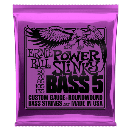 Ernie Ball 5-STRING POWER SLINKY BASS SET 50-135