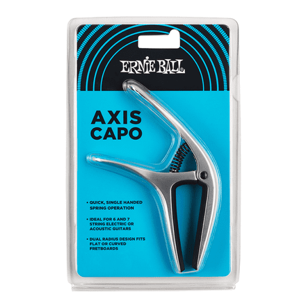 Ernie Ball axis capo silver