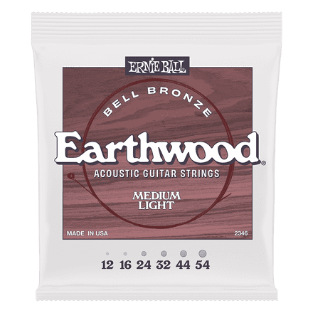 Ernie Ball Earthwood BELL BRONZE ACOUSTIC MEDIUM LIGHT 12-54