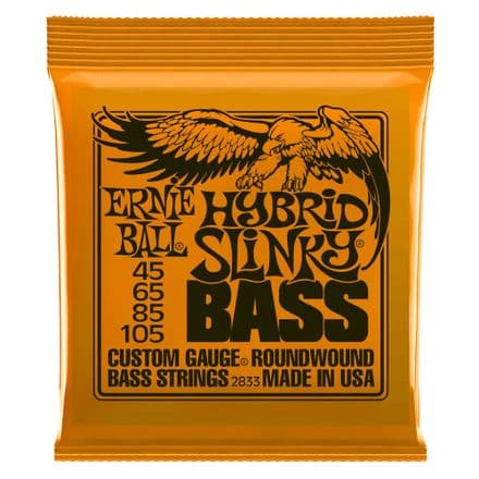 Ernie Ball Hybrid Slinky 45-105 Nickel Wound Electric Bass Strings