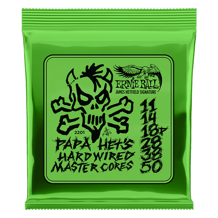 Ernie Ball PAPA HETS HARDWIRE MASTER CORES STRINGS 11-50