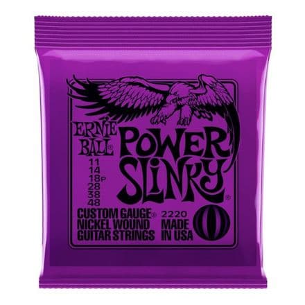 Ernie Ball Power Slinky 11-48 Nickel Electric Guitar Strings