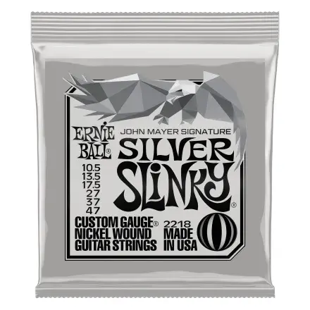 Ernie Ball Silver Slinky John Mayer 10.5-47 Electric Guitar Strings