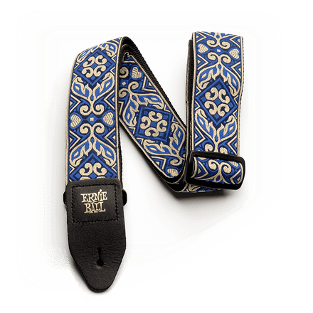 Ernie Ball STRAP JACQUARD TRIBAL BLUE