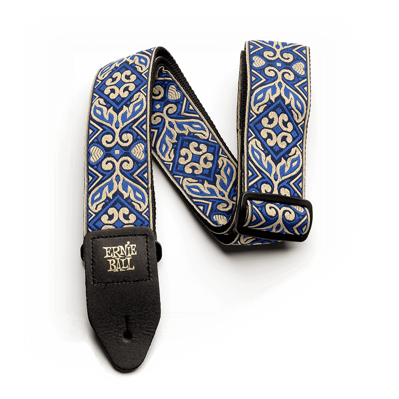 Ernie Ball STRAP JACQUARD TRIBAL BLUE
