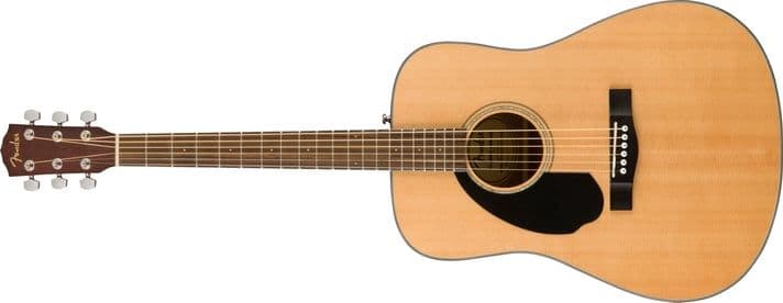 Fender CD-60S DREADNOUGHT LH, NATURAL WN
