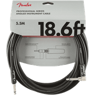 Fender Professional Series Instrument Cables Straight to Angled 18.6ft
