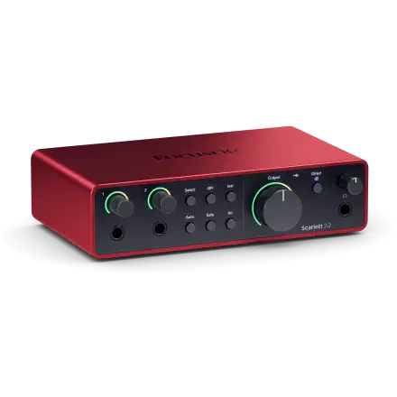 Focusrite Scarlett 2i2 4th Gen