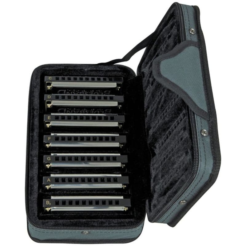 Hohner Bluesband 7 Piece Harmonica Set