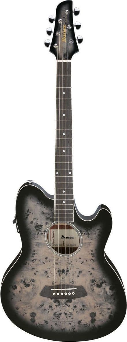 Ibanez TCY10PA Talman Transparent Brown Black Burst High Gloss