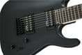 Jackson JS Series Dinky Arch Top JS22-7 DKA Hardtail Satin Black Amaranth Fingerboard