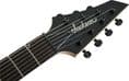 Jackson JS Series Dinky Arch Top JS22-7 DKA Hardtail Satin Black Amaranth Fingerboard