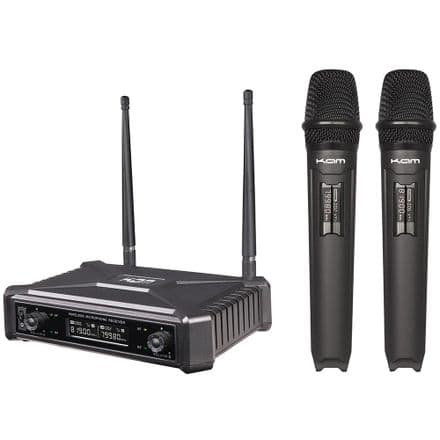 Kam KWM11PRO Dual Microphone Fixed-Channel System