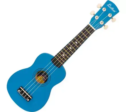 LAKA Rainbow Series Soprano Ukulele - Blue