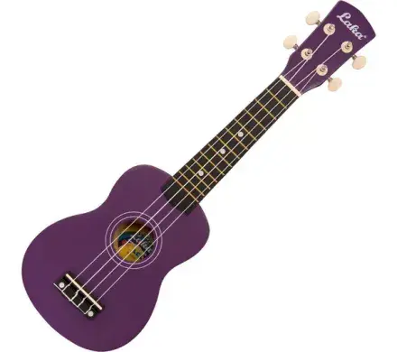 LAKA Rainbow Series Soprano Ukulele - Violet