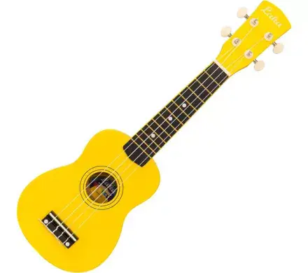 LAKA Rainbow Series Soprano Ukulele - Yellow