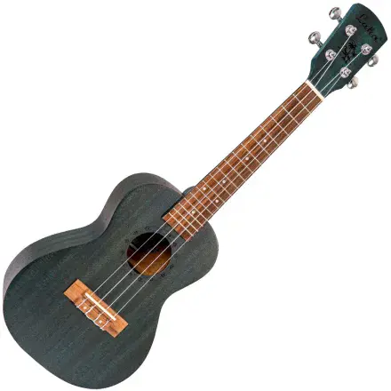 Laka Sapele Series Concert Ukulele & Bag ~ Midnight Blue  Laka Sapele Series Concert Ukulele & Bag ~