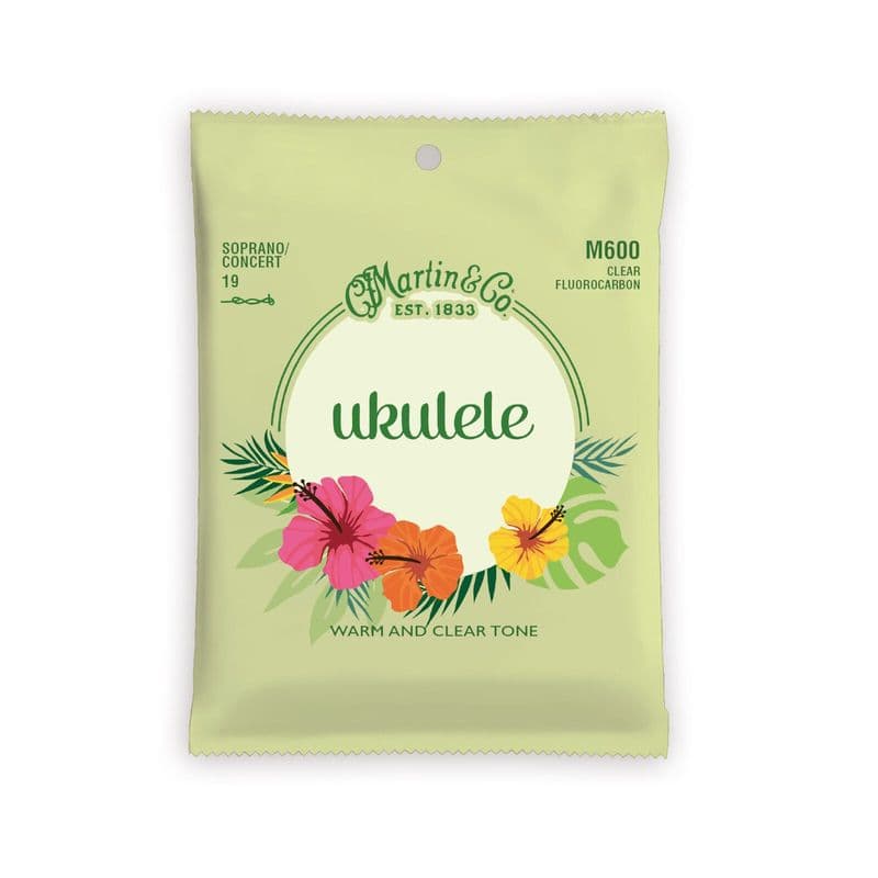 Martin M600 Flourocarbon Soprano/Concert Ukulele Strings