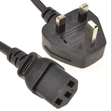 Mercury Mains Lead IEC 10A Black - 5M