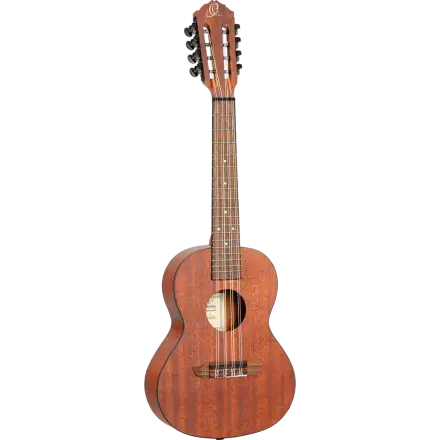 Ortega Tenor 8-String Ukulele Mahogany Natural - RU4MM-TE-8