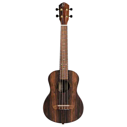 Ortega Tenor Size Ukulele Ebony Natural - RUEB-TE
