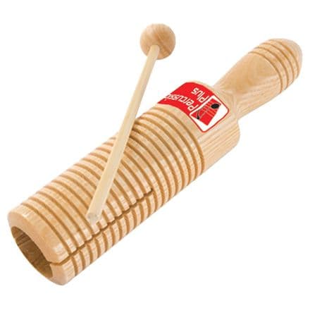 Percussion Plus PP242 Wooden Guiro Tone Block