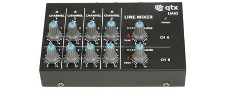 QTX Mini Stereo Line Level Mixer