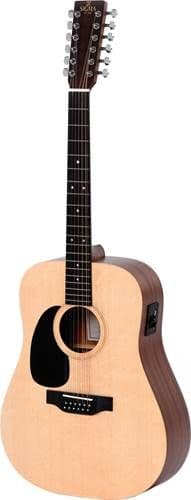 Sigma DM12EL Left Handed 12 String Guitar.