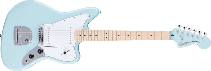 Squier Affinity™ Jaguar®, Daphne Blue Limited Edition