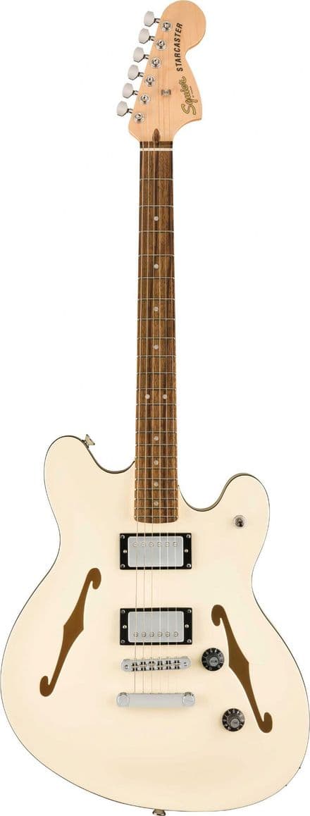 Squier Affinity Series Starcaster Deluxe, Olympic White EX-DEMO