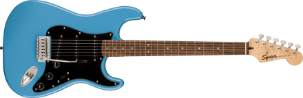 Squier Sonic Stratocaster - California Blue + Black Pickguard