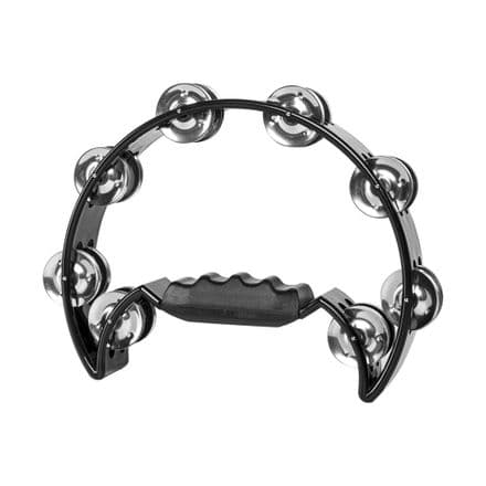 Stagg Cutaway Tambourine Black