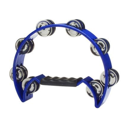 Stagg Cutaway Tambourine Blue