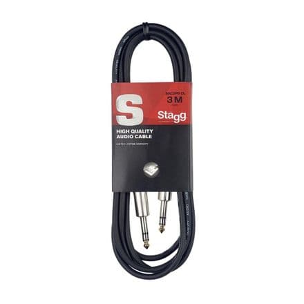 Stagg SAC3PS DL Balanced Stereo Jack Cable 3m