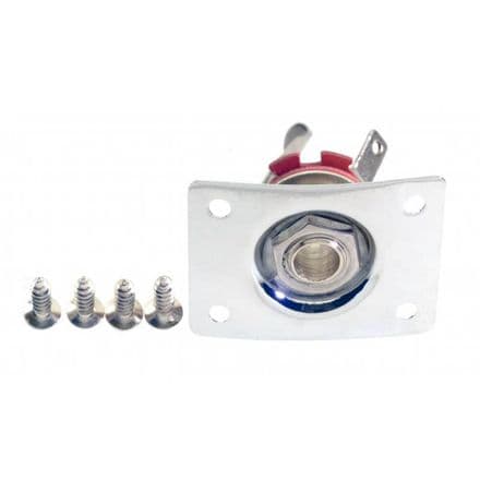 Stagg SP-IJLP-CH Jack Socket for LP Type Guitar - Chrome
