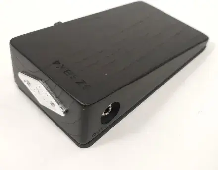 SX SBX-4 Stomp Box Pedal Box Unit with Volume pot. Black SZSBX4