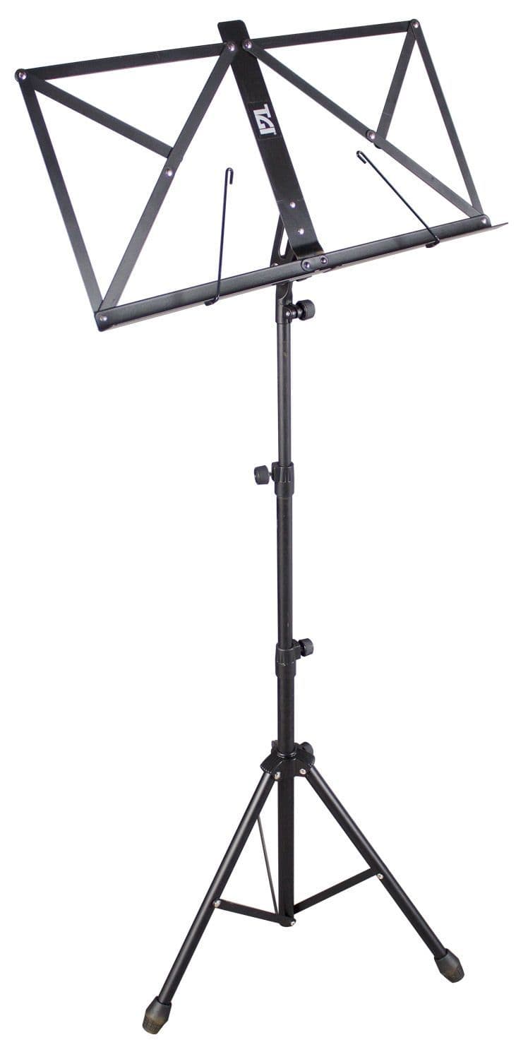 TGI MS20 Black Music Stand in Bag