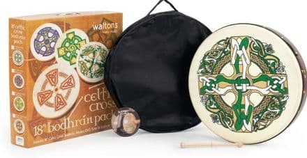 Waltons 18" Bodhran Celtic Cross