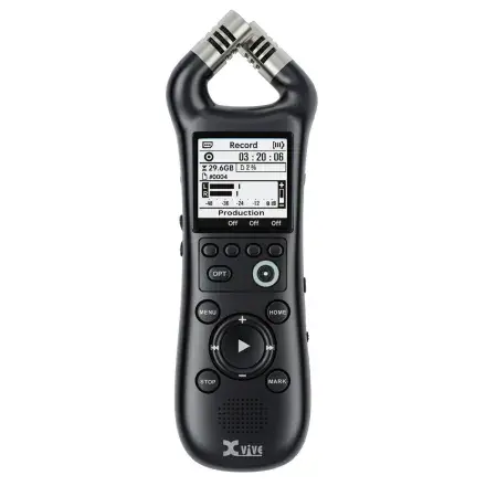 Xvive Portable Stereo Recorder Xvive Portable Stereo Recorder Xvive 5.8GHz Portable Stereo Recorde