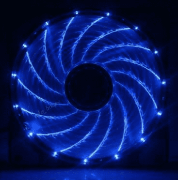 1st Player Case Fan 12cm 15x Blue LED 3+4 Pin Connector