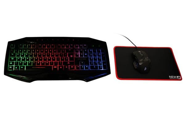 1st Player Gaming Keyboard / Mouse / Mouse Pad Set Backlit