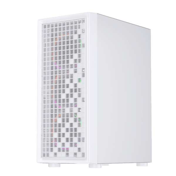 1st Player Go6-WH-4FS1 ATX White Case with 4 RGB Fans