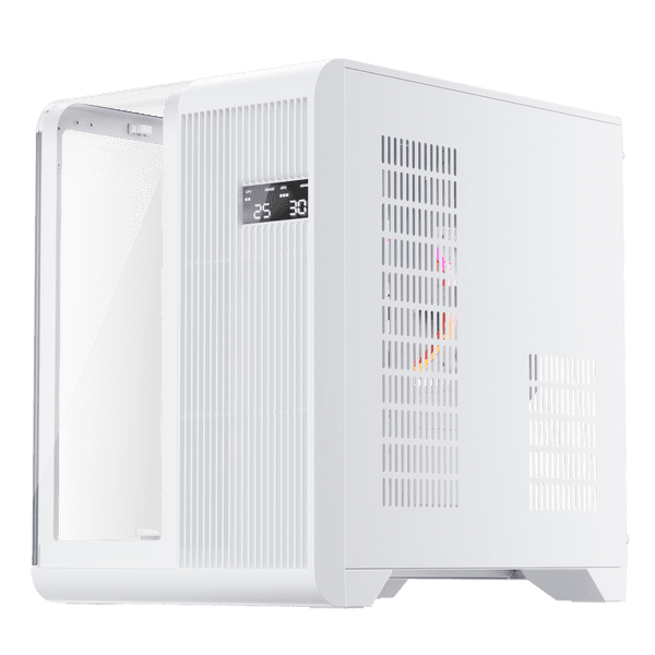 1st Player RT5 Micro ATX White Case with 3 x RGB Fans