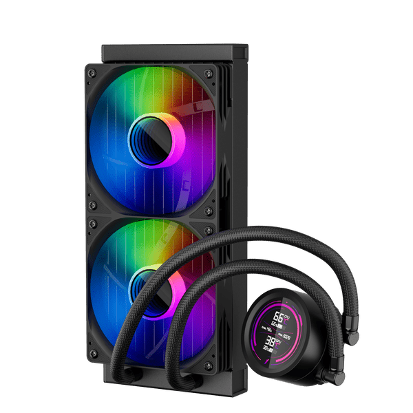 1st Player TS4-240-BK ARGB 240mm CPU Liquid Cooler
