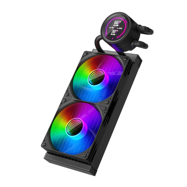 1st Player TS4-240-BK ARGB 240mm CPU Liquid Cooler