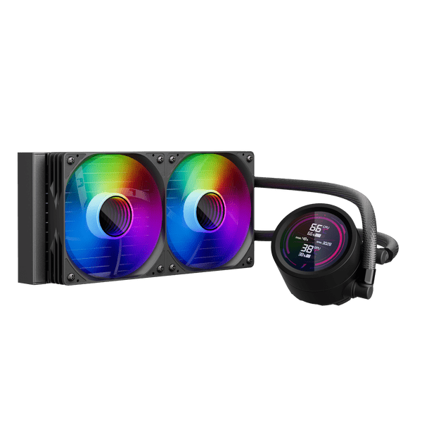 1st Player TS4-240-BK ARGB 240mm CPU Liquid Cooler