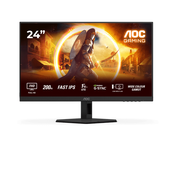 AOC 23.8'' 24G4HRE HDMIx2/Display Port 200Hz Gaming Monitor