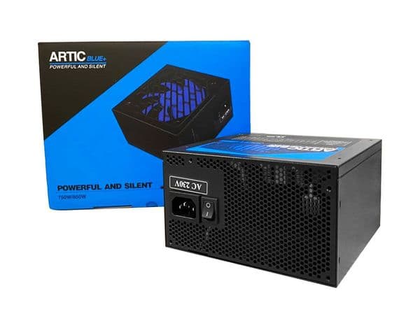 Artic Blue 850w Power Supply 3xSATA/4xMolex/8Pin/6+2Pin/6Pin