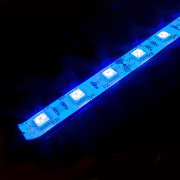 Avp Blue LED Strip 30cm 18 x LED 1 x Molex Connector