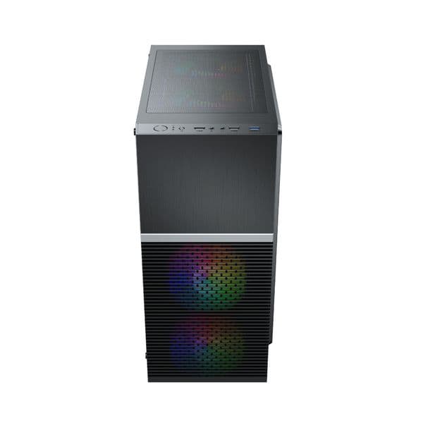 AvP X7 Mesh RGB Mid Tower Case with 3 RGB Fans